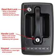Creative PRO MRLBT-42560-2006-1PK Entry Door Handle