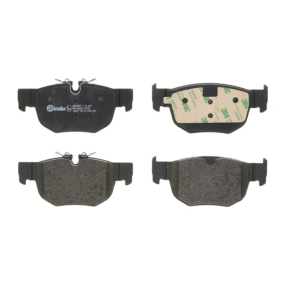 Brembo Premium Low-Met OE Equivalent Pad Brake Pad P36039