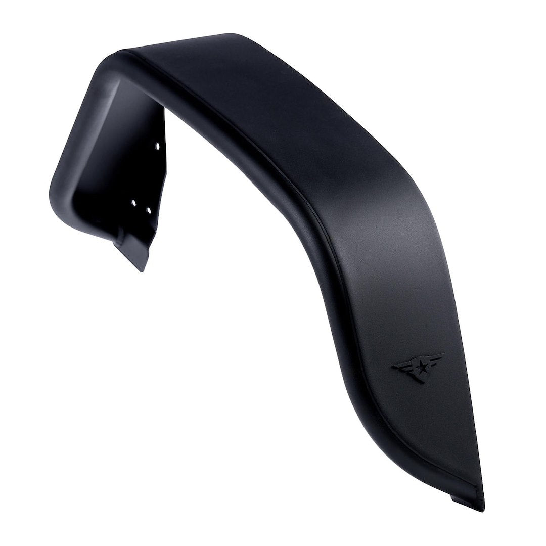 Combat Offrd Limited Lifetime Warranty Fender Flare 25-1079 - Black Jeep JL JLU Full Assault Alum