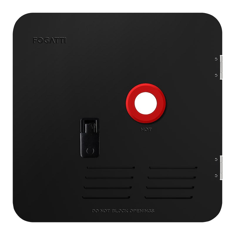 Fogatti Water Heater Access Door: FSBD-1818/BLACK Fogatti 18x18 Door Kit - Black For Instash