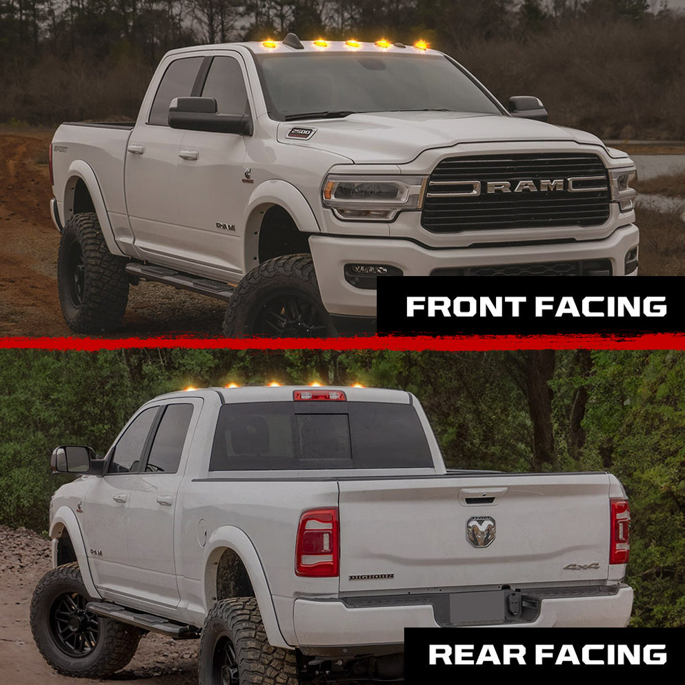 Recon Access SAE And DOT-Compliant Roof Marker Light 264345Clhpam - Ram Cab Lts