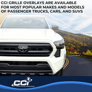 Coast2Coast Limited Lifetime Warranty Grille Insert GI202Black - Black GI 24-25 Tacoma SR SR5 1PC GL GI202BLK