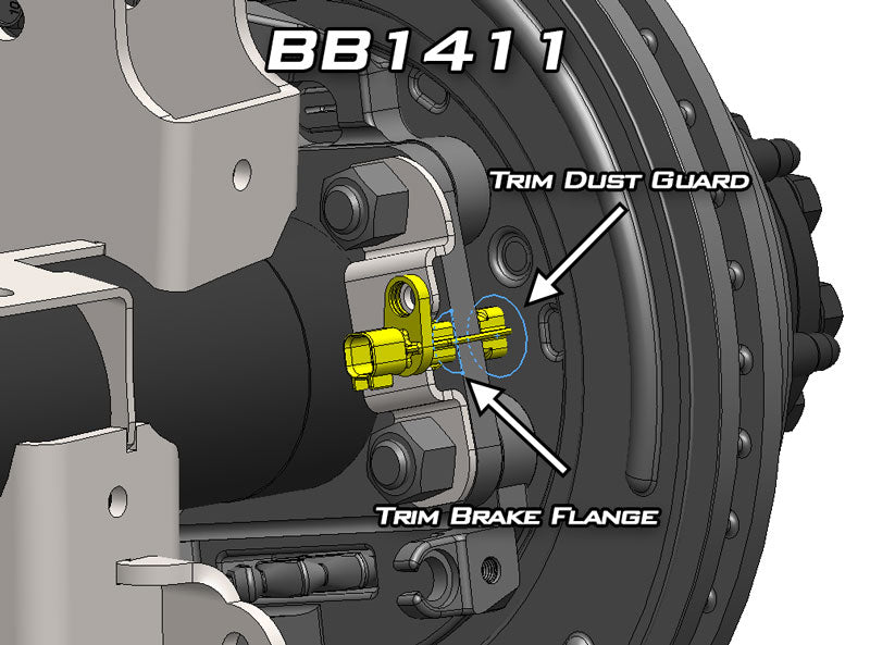 Artec Indust Improved Sensor Feedback ABS Wheel Speed Sensor Ring BB1431 - Industries Patent-Pending AP