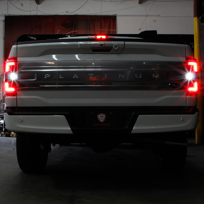 Spyder Easy To Install Tail Light Assembly 5088789 - Black Halogen Headlight Full Led