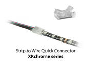 XK Glow Does Not Require Any Soldering Rope Light Connector XK-4P-CNT-SW - 4PIN Strip-Wire Xkchrome