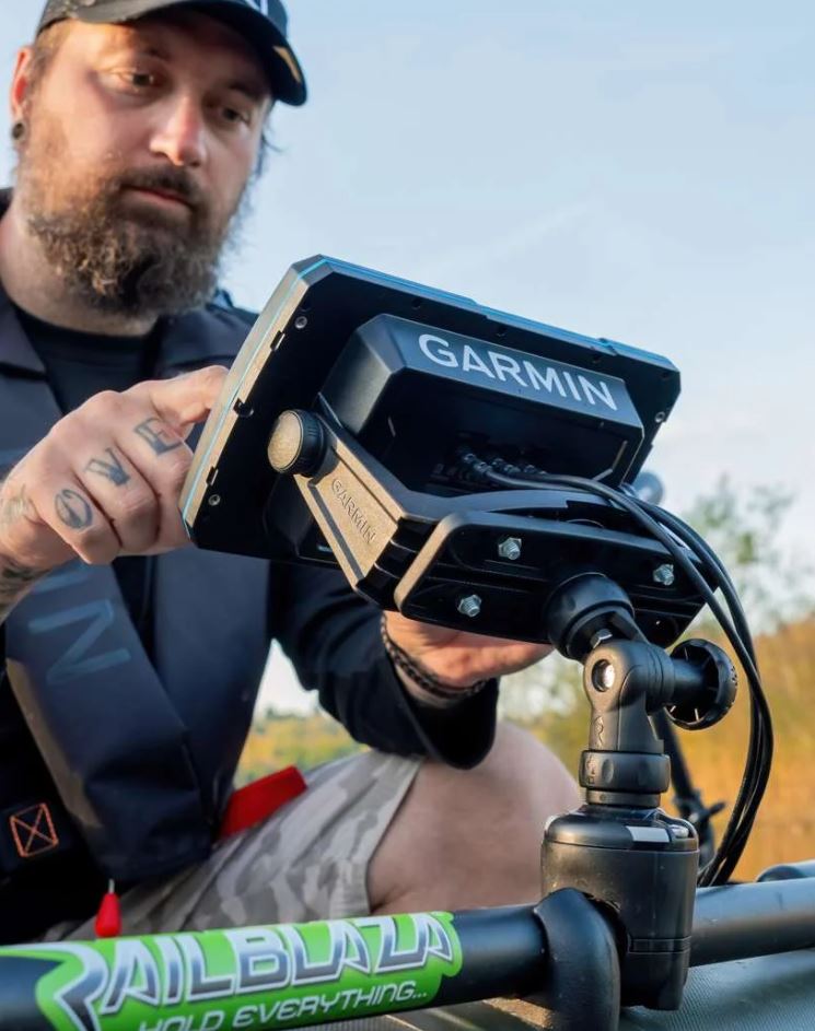 Railblaza For Most Fishfinder Brands Fish Finder Mount 02-4141-11 - Lock