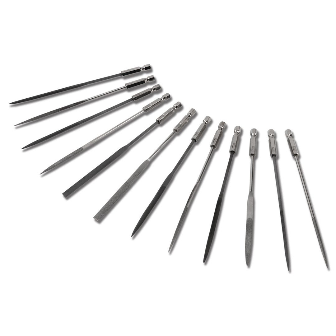 Perform Tool Limited Lifetime Warranty Metal File W5391 - 12PC Micro Set