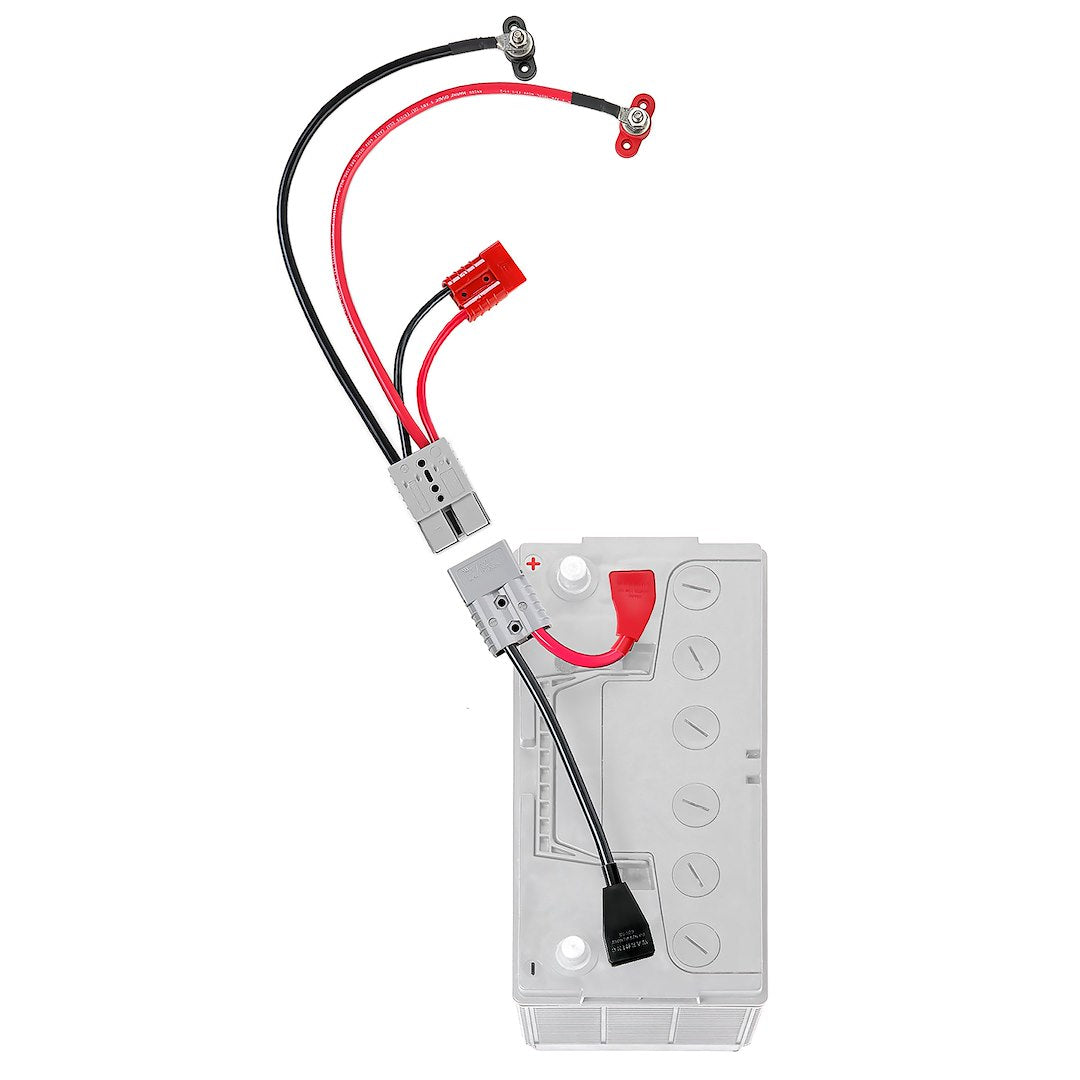 Connect Ease Corrosion Resistant Components Battery Connection Harness RCE12VBM6CK - Gauge Outboard Motor