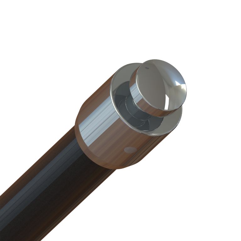Taco Metals Retractable Flush-Mount Plunger Boat Sunshade Mount T10-7760-1 - Fiberglass Lock Shade 60 Poles