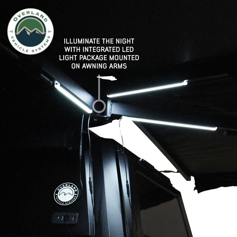 Overland VCL Limited Lifetime Warranty Awning - Roof Rack Kit Component 18079919 - XD Nomadic 270 Lights