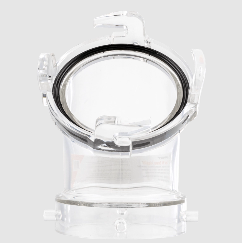 Lippert Comp 2024121184 Sewer Hose Connector - Clear