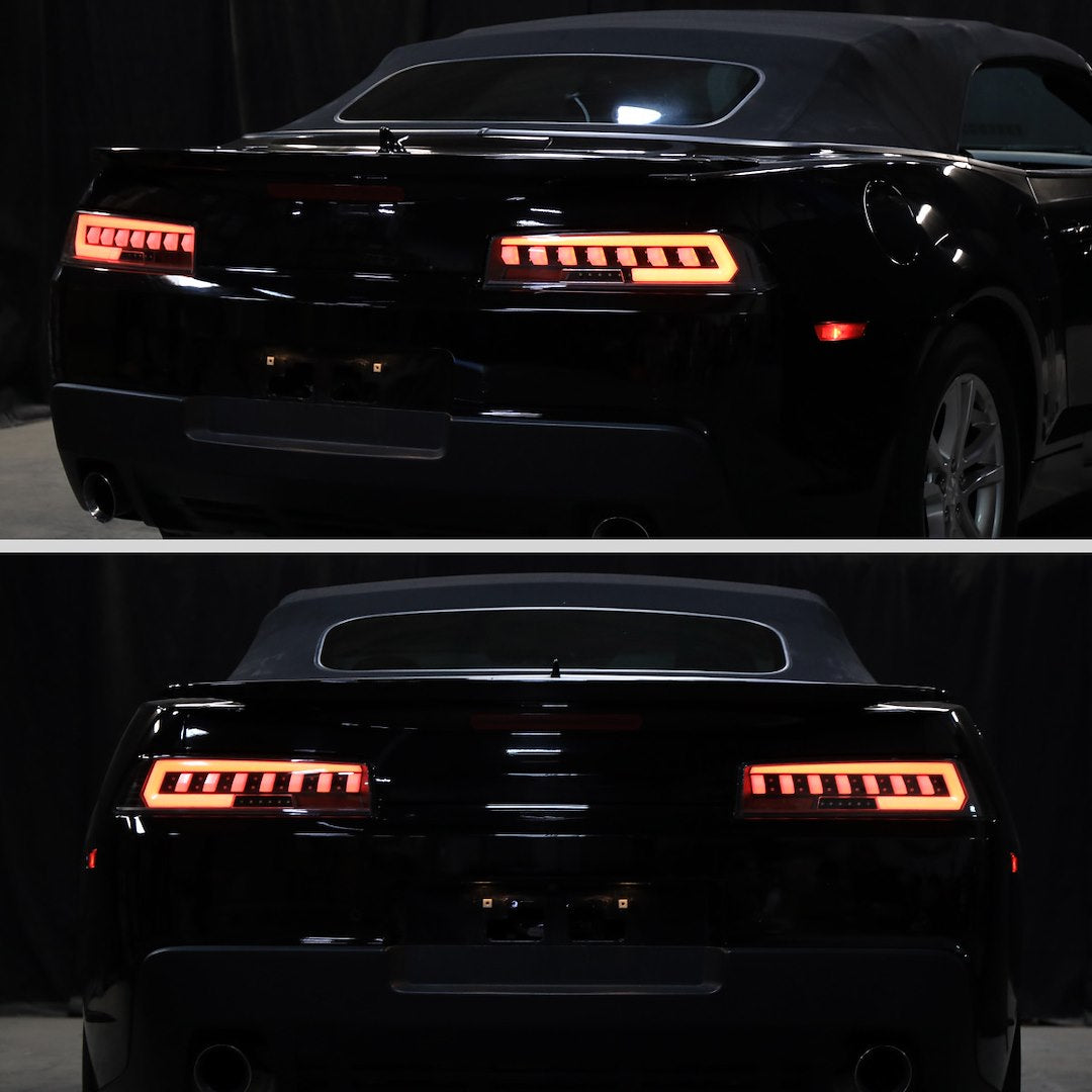 Spec-D Tunin All LED Bulbs Are Provided Tail Light Assembly LT-CMR14Jmled-SQ-TM - Chevrolet Camaro Full Ligh