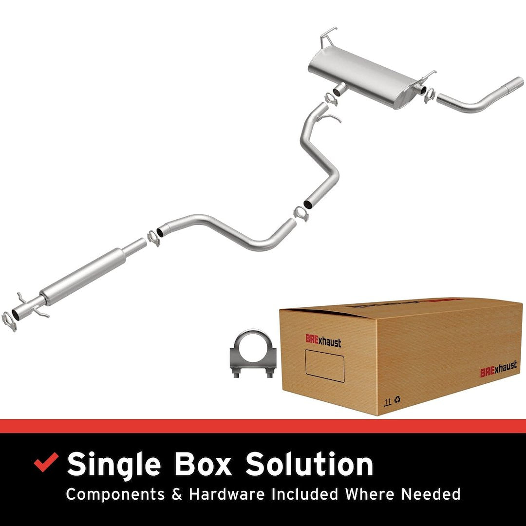 BRE Exhaust Designed For Power And Sound Exhaust System Kit 106-0259 - 08-12 Aura G6 Mailbu