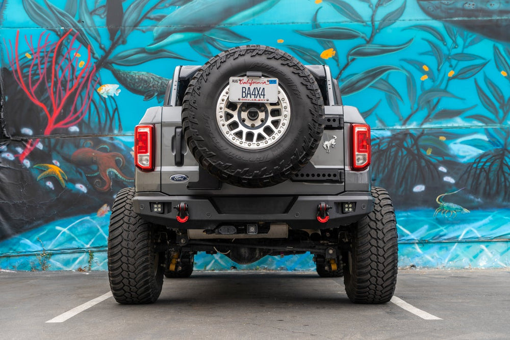 Body Armor Retains Factor Backup Camera Spare Tire Carrier FB-5290
