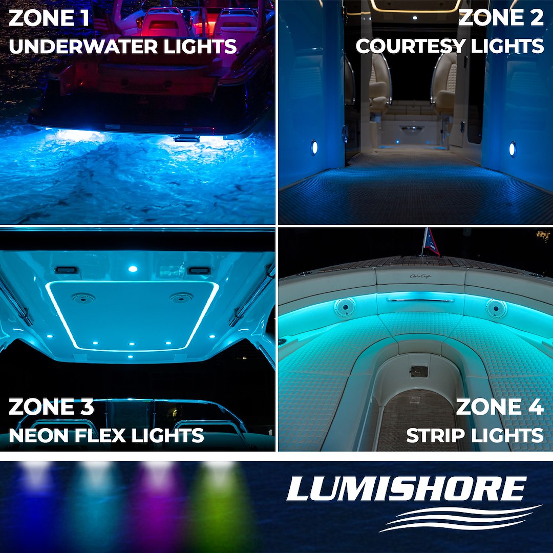 Lumishore US Plug And Play Installation Light Control Module 010-04487-00 - Eclipse Single Expansion Module