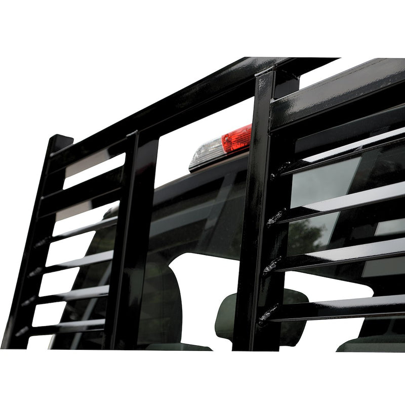 Cattleman Non-Lighted Design Headache Rack FR302 - Short Rail Hdrack Wndw Camera CU