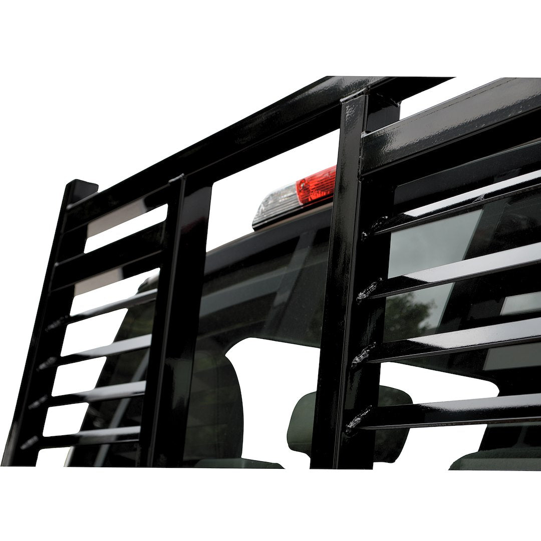 Cattleman Non-Lighted Design Headache Rack FR302 - Short Rail Hdrack Wndw Camera CU