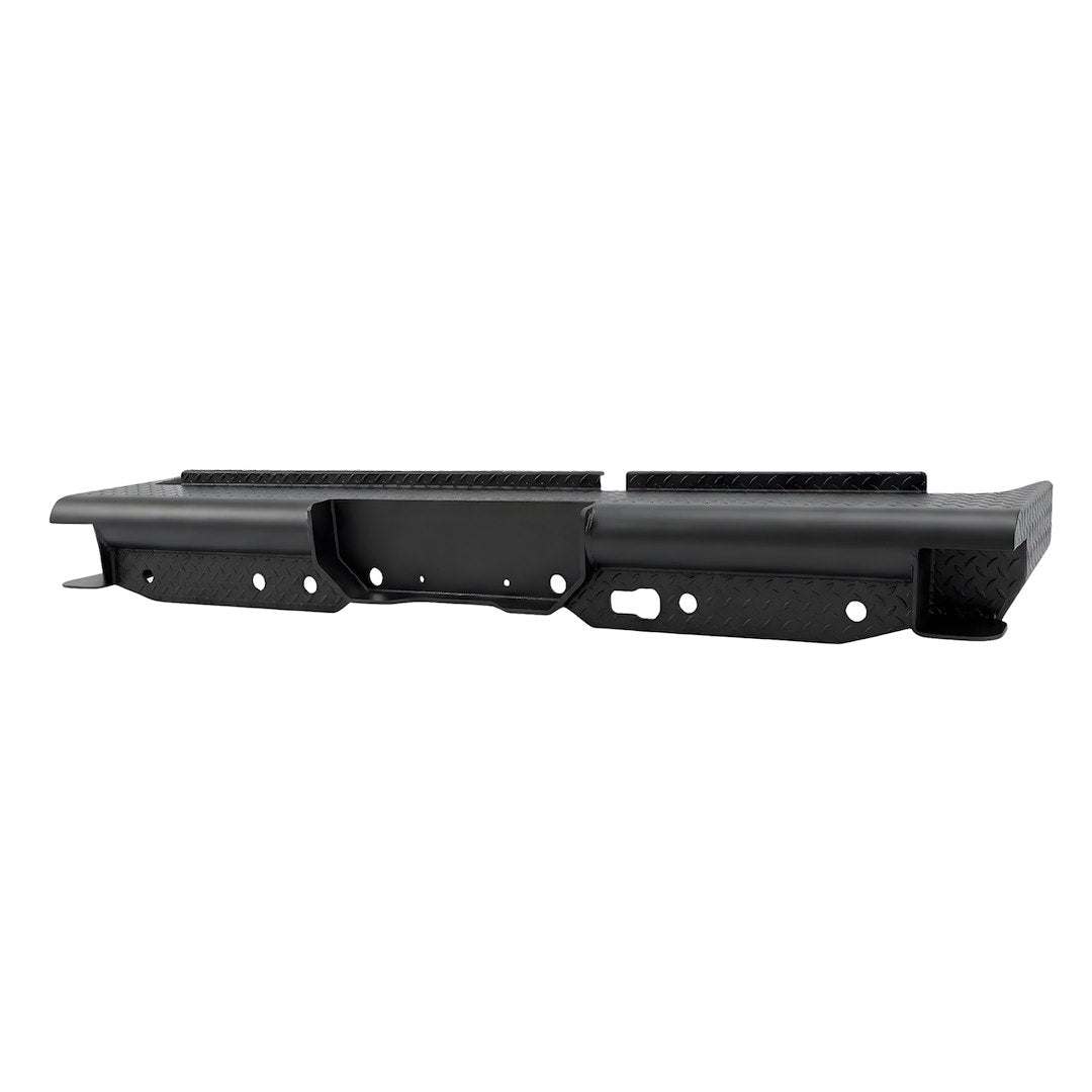 Cattleman Solid Beaded Welding Bumper 4222S - Dodge RAM Drop Rear SE