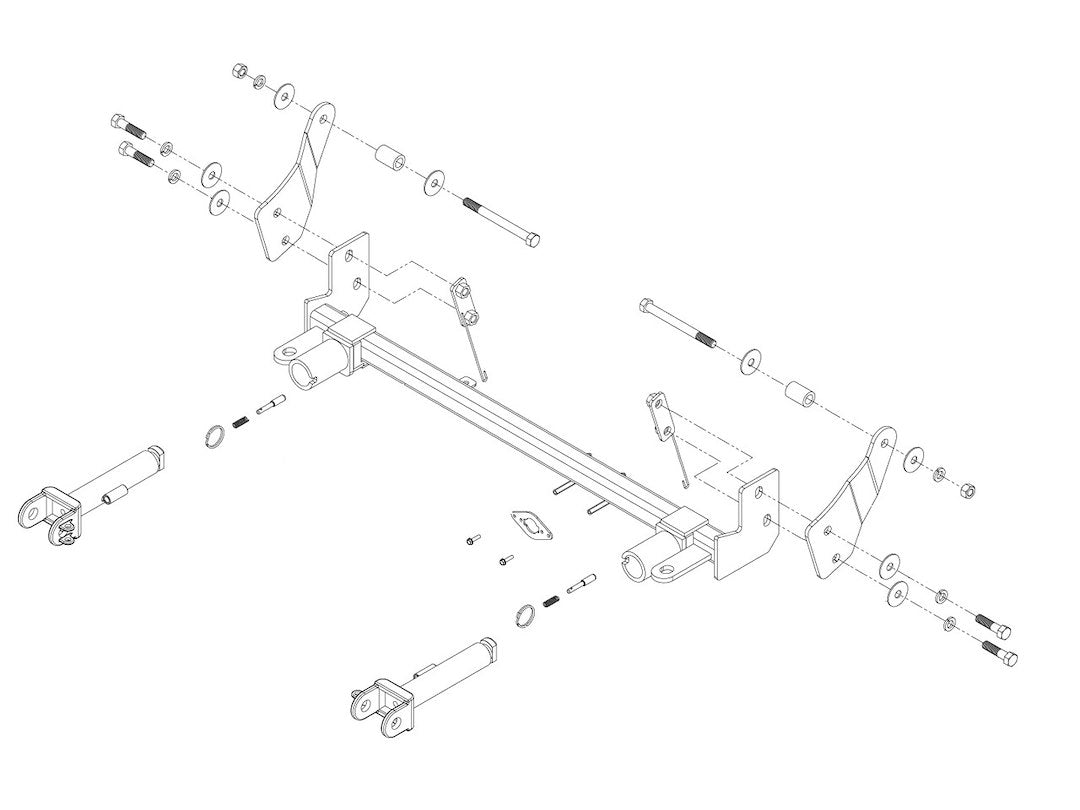 Roadmaster Made In USA Vehicle Baseplate 521455-5 - EZ Mtg Bracket 091820