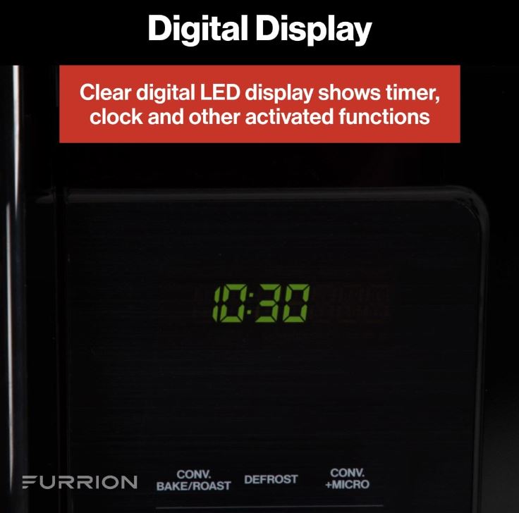 Furrion LLC Pre-Set Cooking Settings Microwave Oven FMCM15A-SS - 1.5 CU.FT Otr Sta