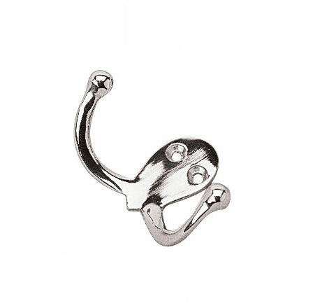 SEA DOG Made In USA Multi Purpose Hook 671510-1 - Chrome Brass Double Coat