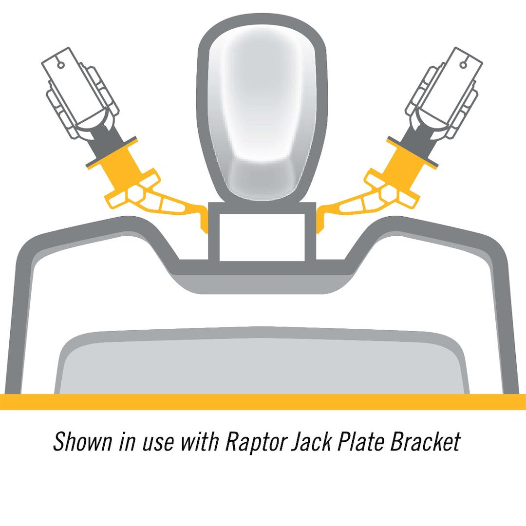 Minn Kota 1810375 Anchor System Mounting Bracket - White