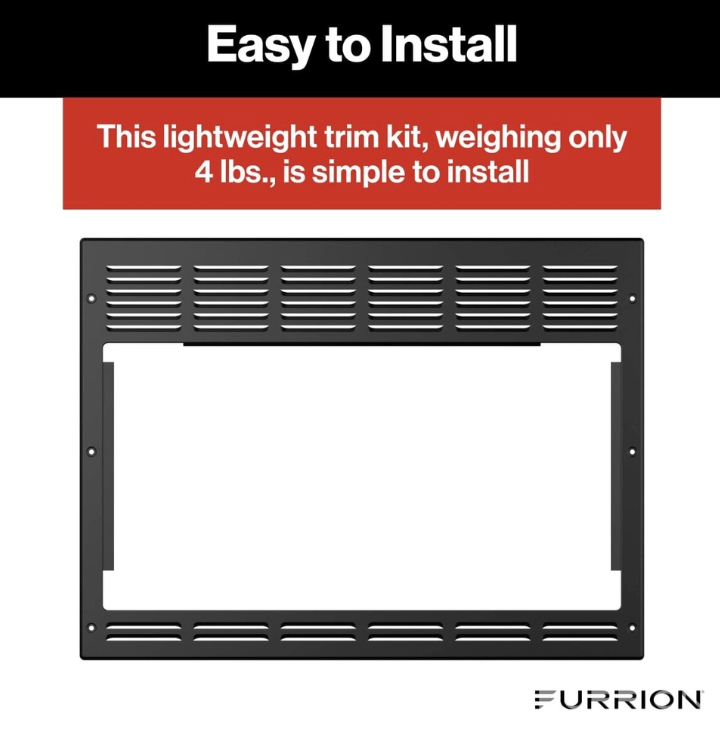 Furrion LLC Quick Effortless Upgrade Microwave Oven Trim Kit 2024001707