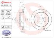 Brembo 09B55310C02 Original Equipment Standard - Brake Disc