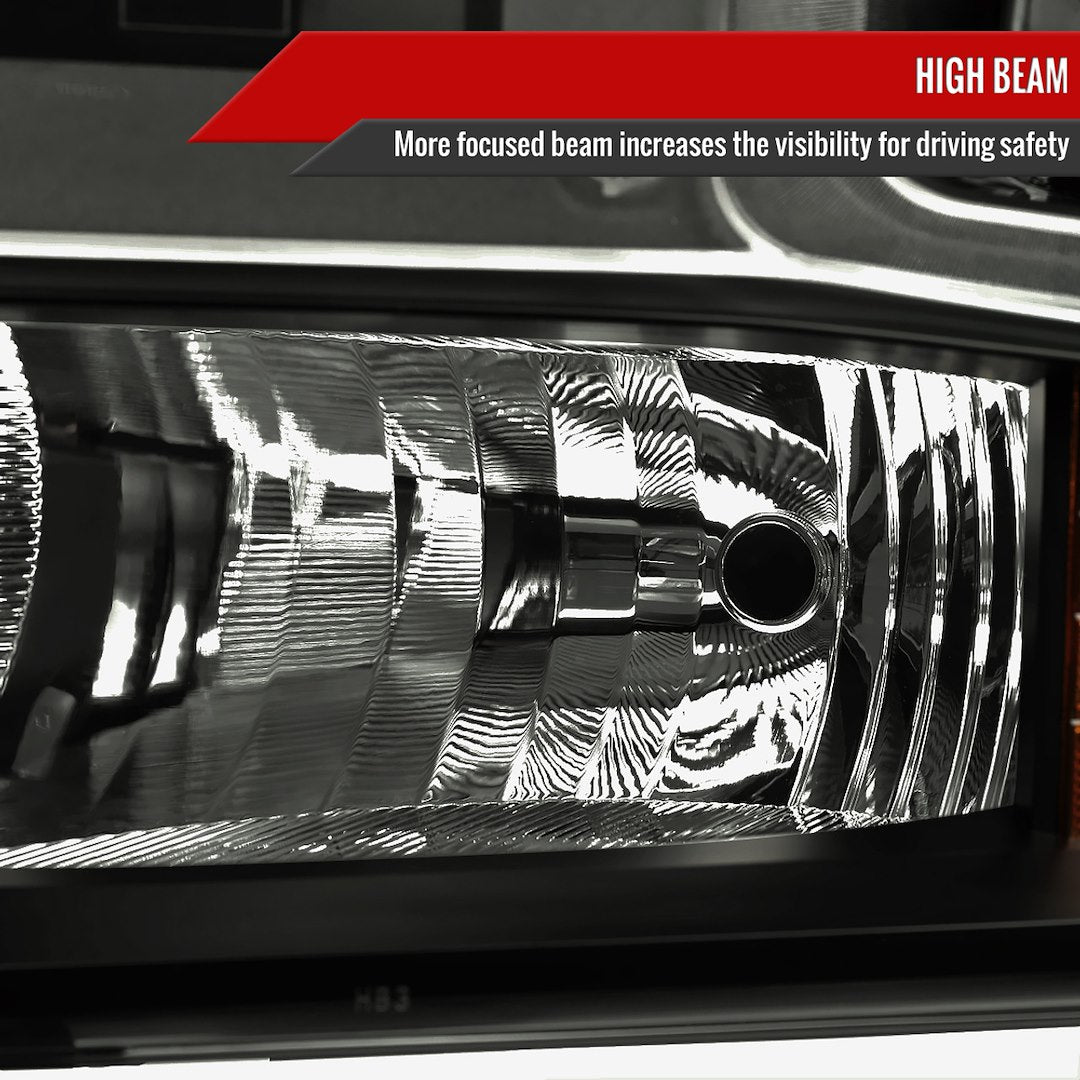 Spec-D Tunin 2LH-SIV1915SM-RO Headlight Assembly