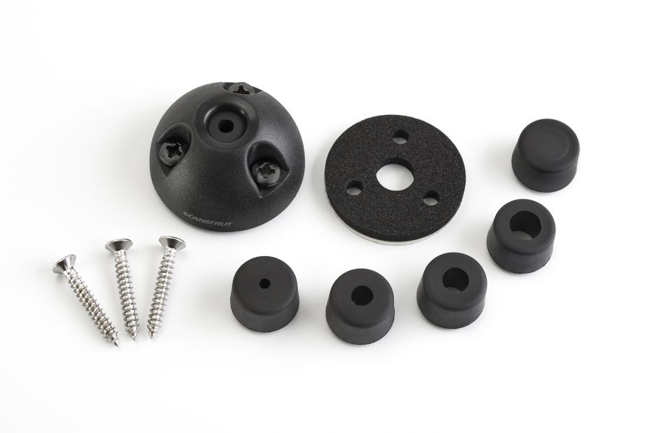 Scanstrut SCA Certified Cable Gland DS6-P-Black - Black DS6-P Seal DS6-P-BLK