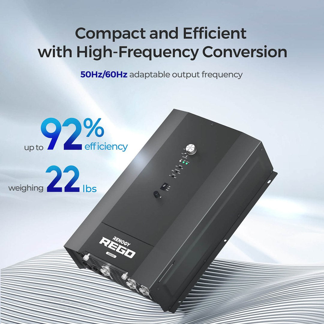 Renogy RIV1230RCH-SPS-G2-US Power Inverter/ Battery Charger