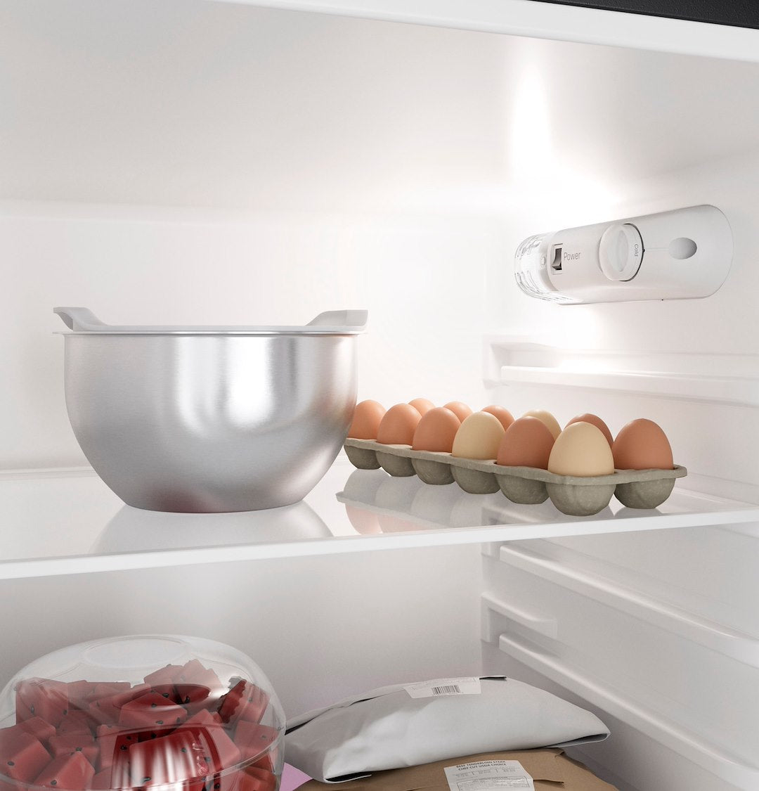GE Appliance Convenient Refrigerator Organization PPV08R5YRSS - Profile 8.3 CU. FT. 12V DC TOP