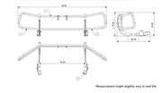 Black Horse Contours The Front Bumper Bumper Guard 15Hocra-17 - Runner