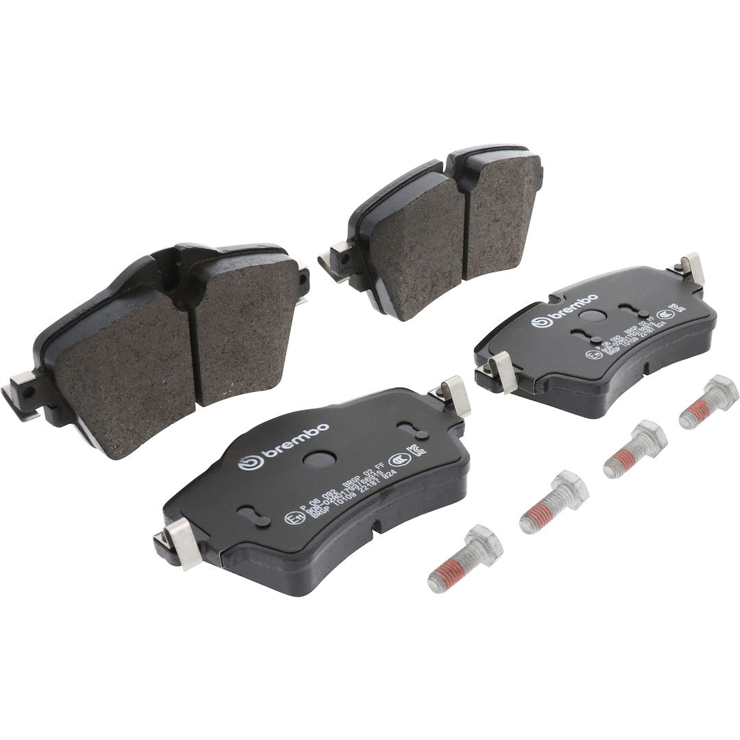 Brembo Premium Low-Met OE Equivalent Pad Brake Pad P06092 - Disc Set