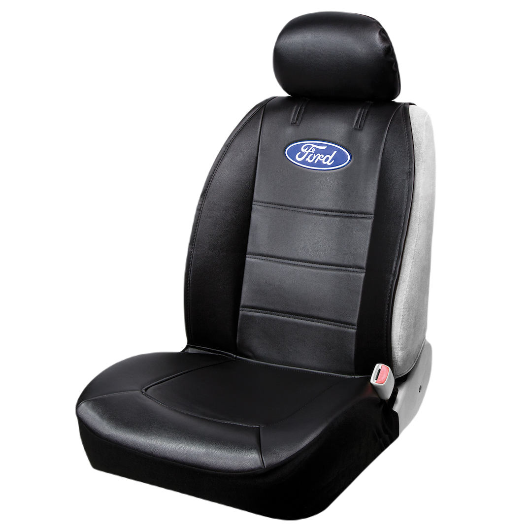 Plasticolor 008598R01 High-Quality Leather-Like Vinyl - Piece Sideless Seat Cover