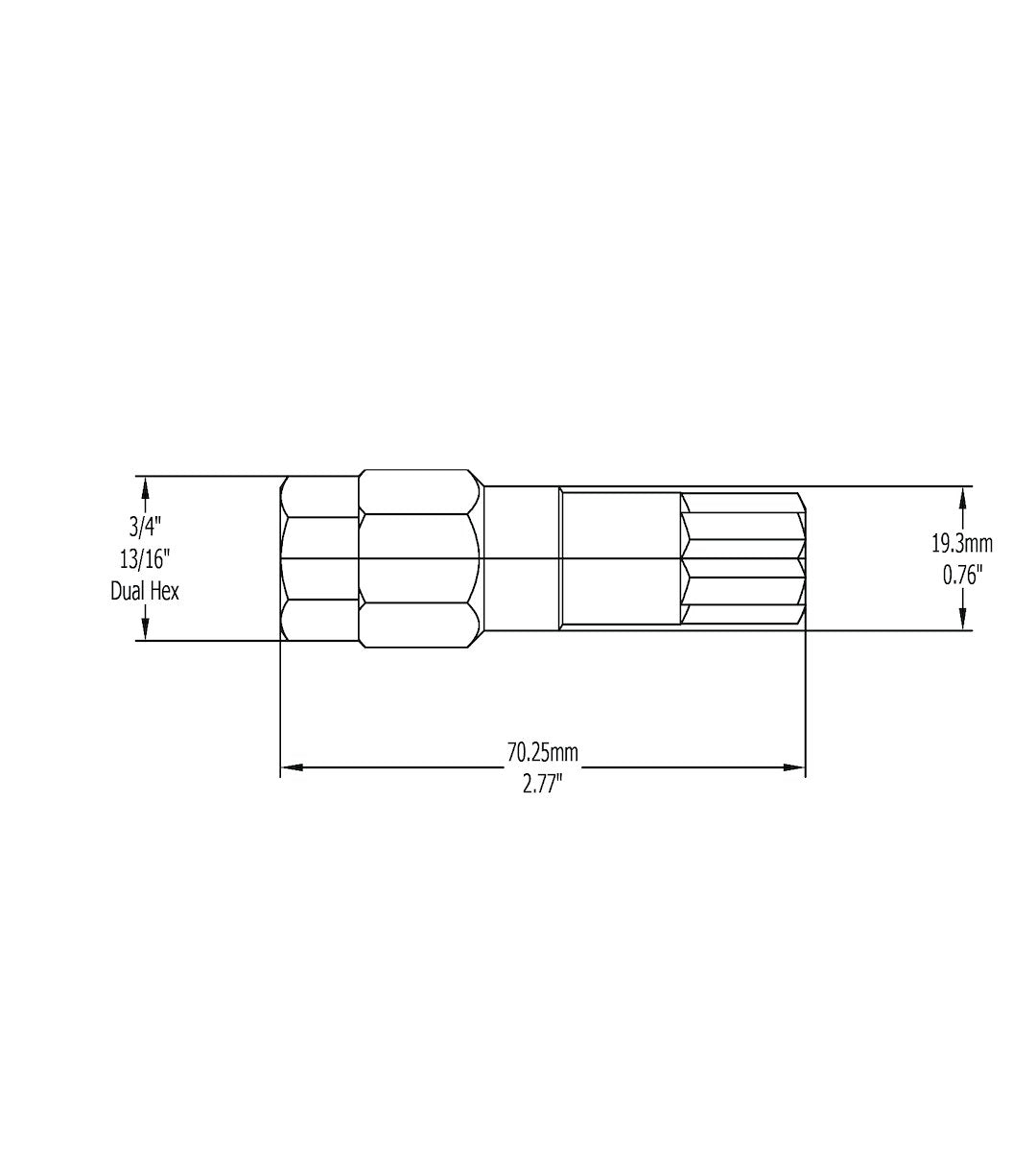 Revolution 10560-6 Lug Nut Socket