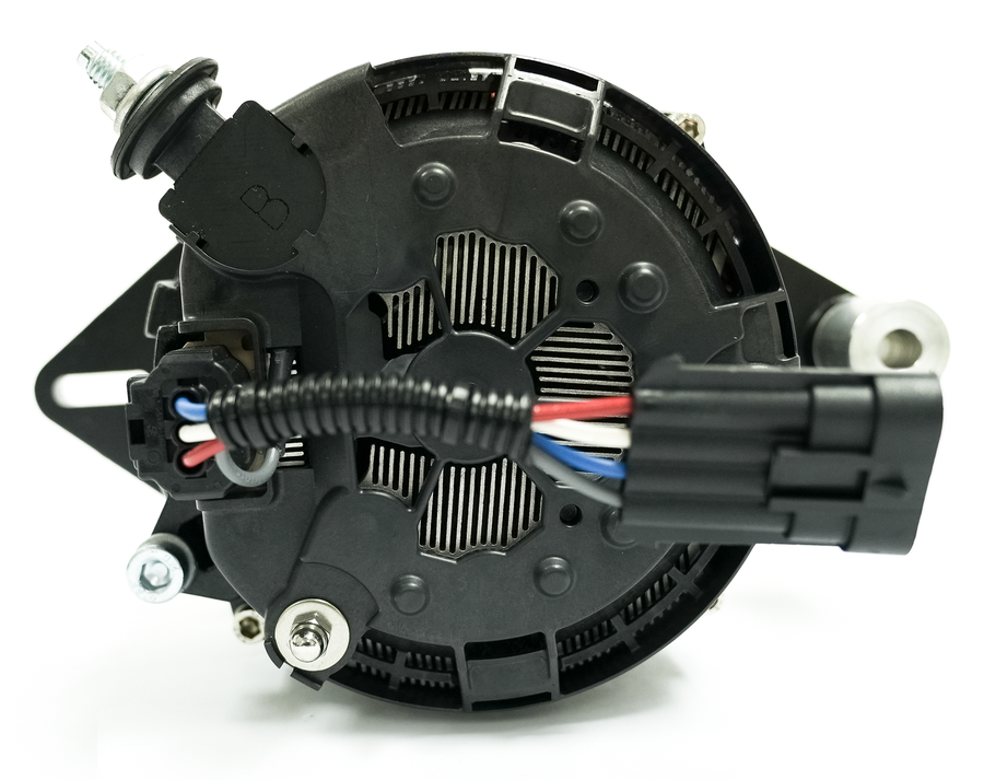 Arco Marine Rapidly Charges Large Battery Banks Alternator/ Generator 4029 - 12V275ASF12 Sidebatterypost