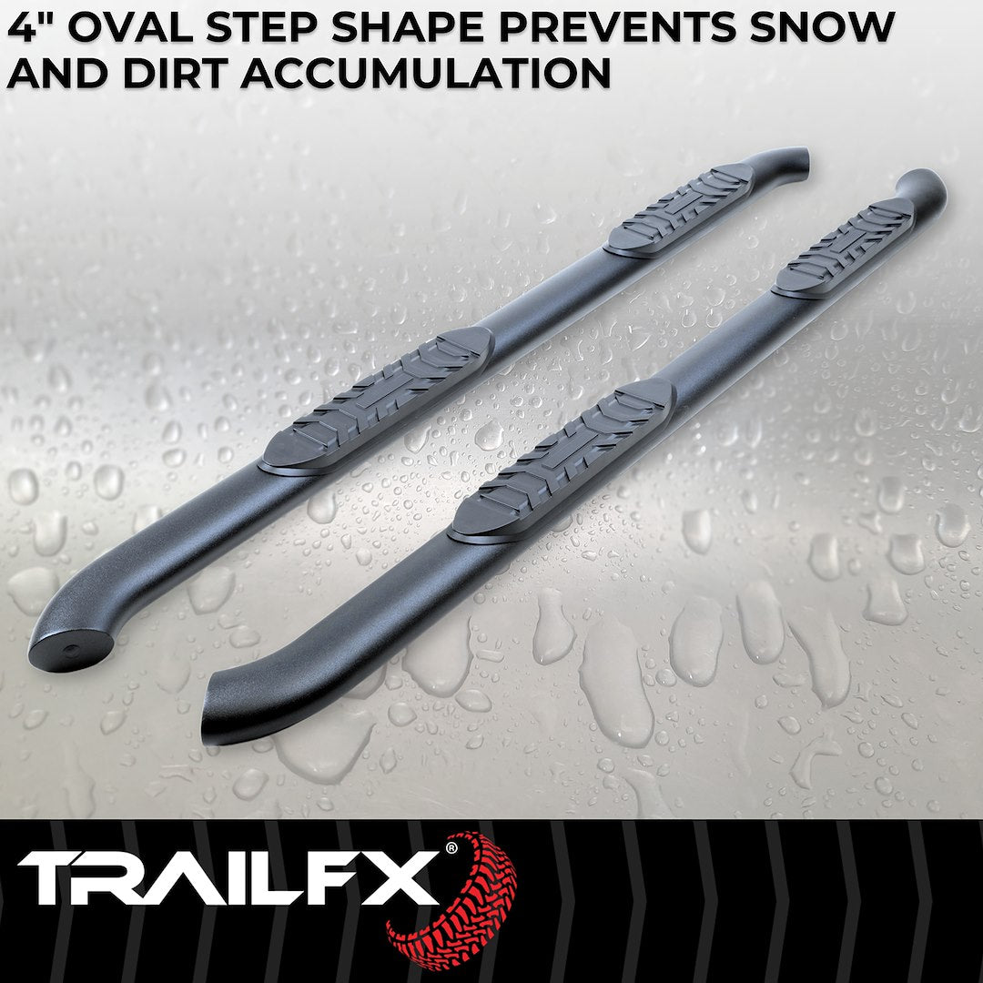 Trailfx A1001B Nerf Bar - Black