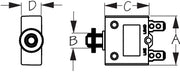 SEA DOG Made In USA Circuit Breaker 830152 - SD-13 Reset WH