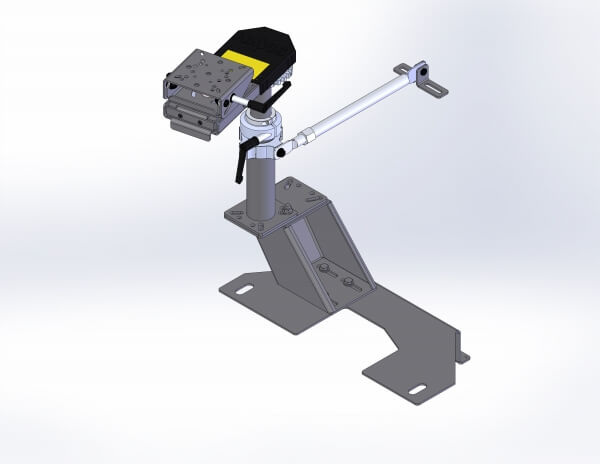 Havis Limited Lifetime Warranty Laptop Mount PKG-PSM-353 - Premium Passenger Side