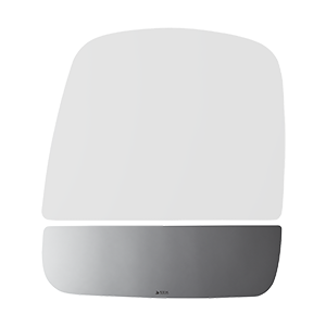 Burco Mirror Smooth Edges For Safety Exterior Mirror Glass 5305 - Mirror Side View
