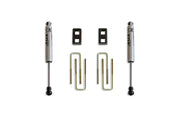 Maxtrac Maintains Factory Ride Quality Lift Kit Component 900420F - Blocks U-Bolt Fox Rear Shocks
