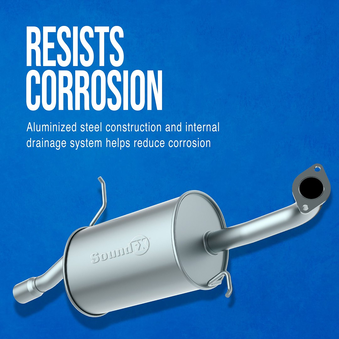Walker Exhst Limited Lifetime Warranty Exhaust Muffler 18449 - TRU-FIT