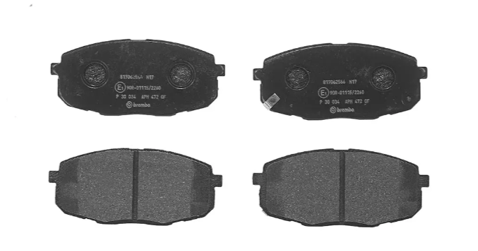 Brembo Premium Low-Met OE Equivalent Pad Brake Pad P30034