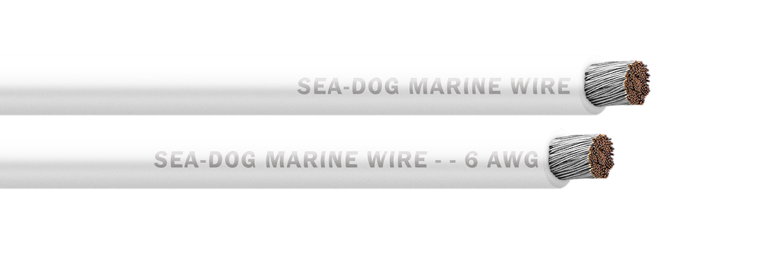 SEA DOG 8006052 - White Awg 100FT Battery Cabl
