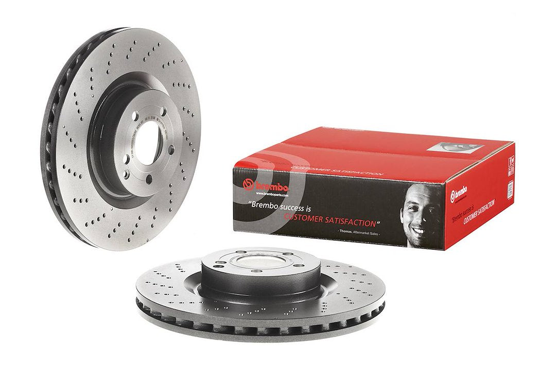 Brembo Components Not Hazardous To Health Brake Rotor 09B74661C02 - Disc