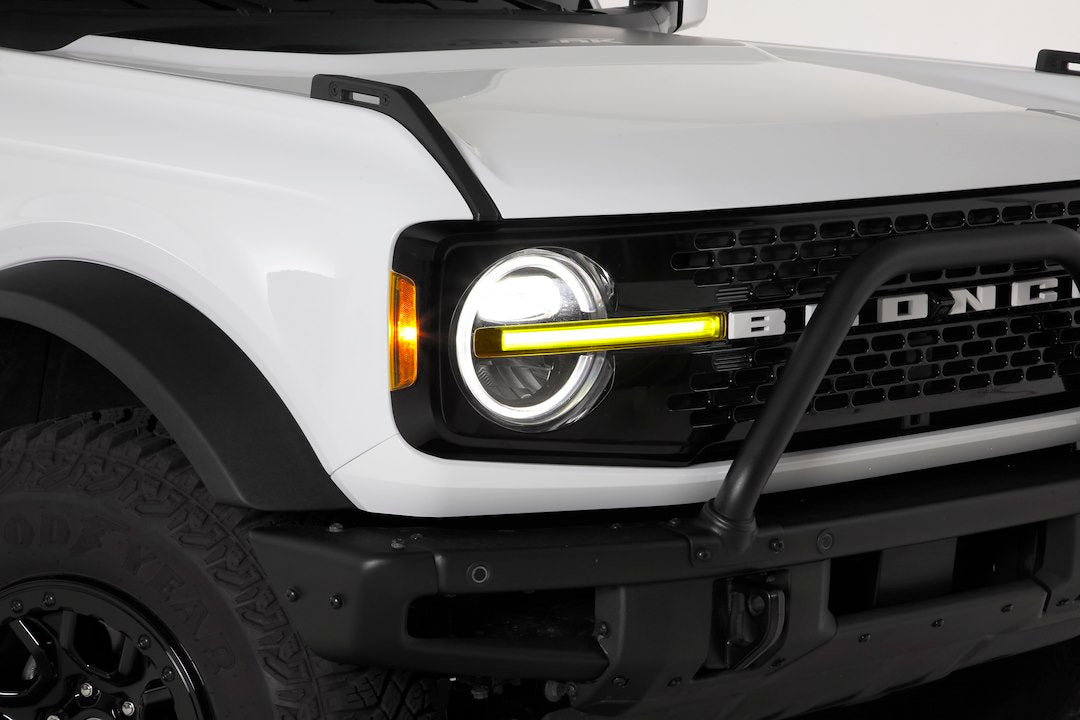 GT Styling Made In USA Headlight Cover GT3160Y - Front Daytime Running Light