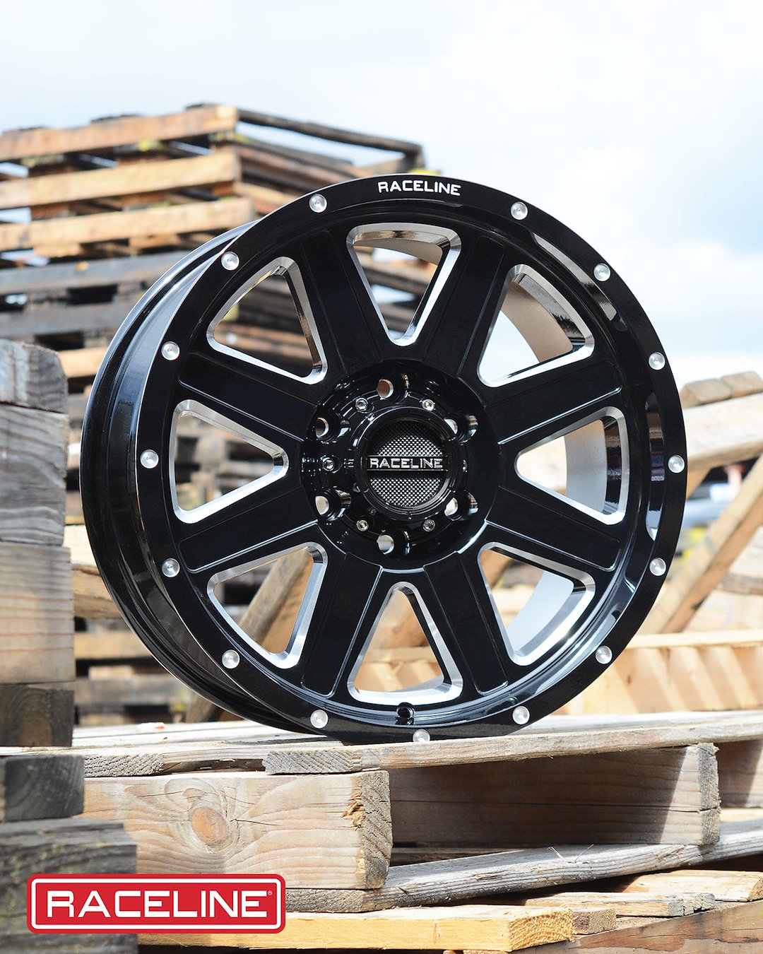 Raceline With Raceline Logo Center Cap Wheel 940M-21065-19 - 940M 20X10 6X135 0MM