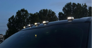 Spirit Fire American Made Roof Marker Light Form1CW5-SPFR - White Night Vibe Cab Lights