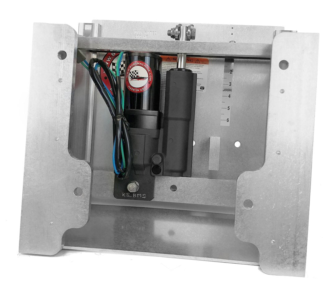 Bobs Machine Made In USA Outboard Motor Jack Plate 100-111000-Nopc-Nospn-NG - 10 Action Series